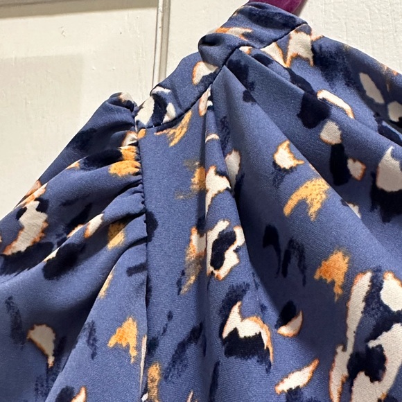 Nine West One-Shoulder Dress  Size Large Blue - Picture 8 of 8